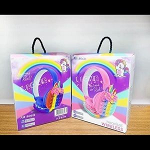 Cute 😍 Pop It Unicorn 🦄 🌈 Bluetooth/Wireless Headphones